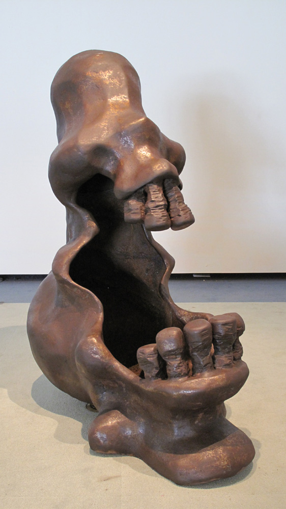 森田太初「骸骨　弐」